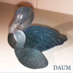 RARE DAUM CRYSTAL SWAN LIMITED EDITION 500 France